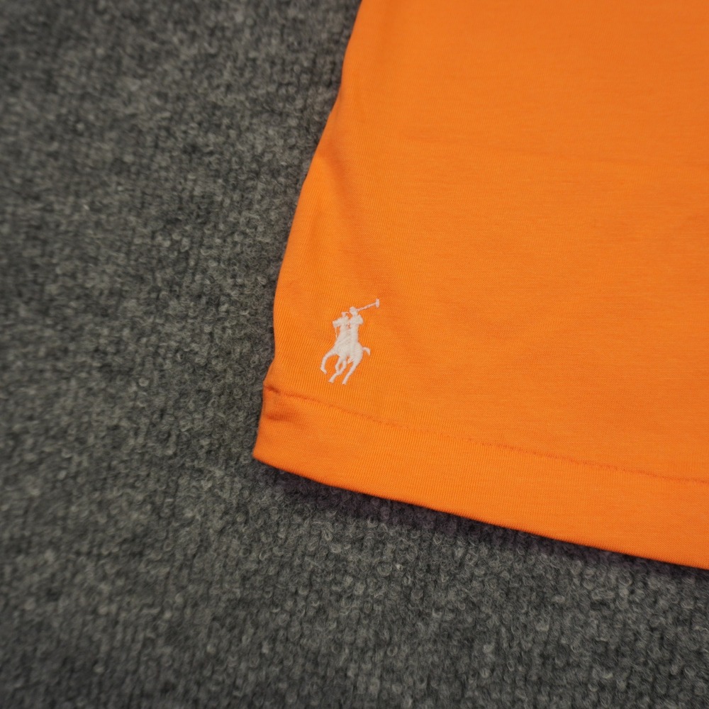 NEW Polo Ralph Lauren T-Shirt Mens 4XB Orange Short Sleeve Graphic Pony Logo Tee - Picture 8 of 10
